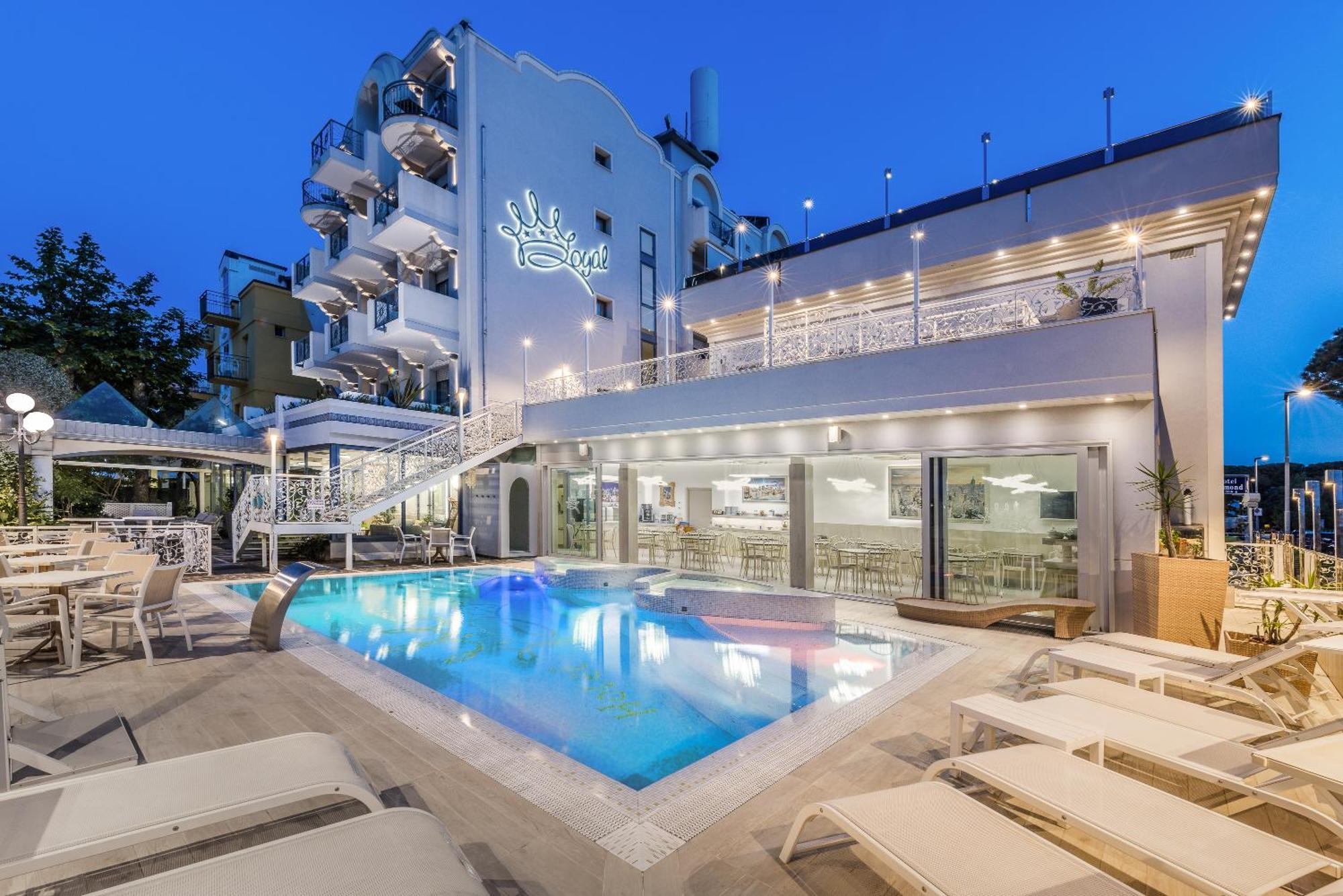 Royal Boutique Hotel Riccione Zewnętrze zdjęcie