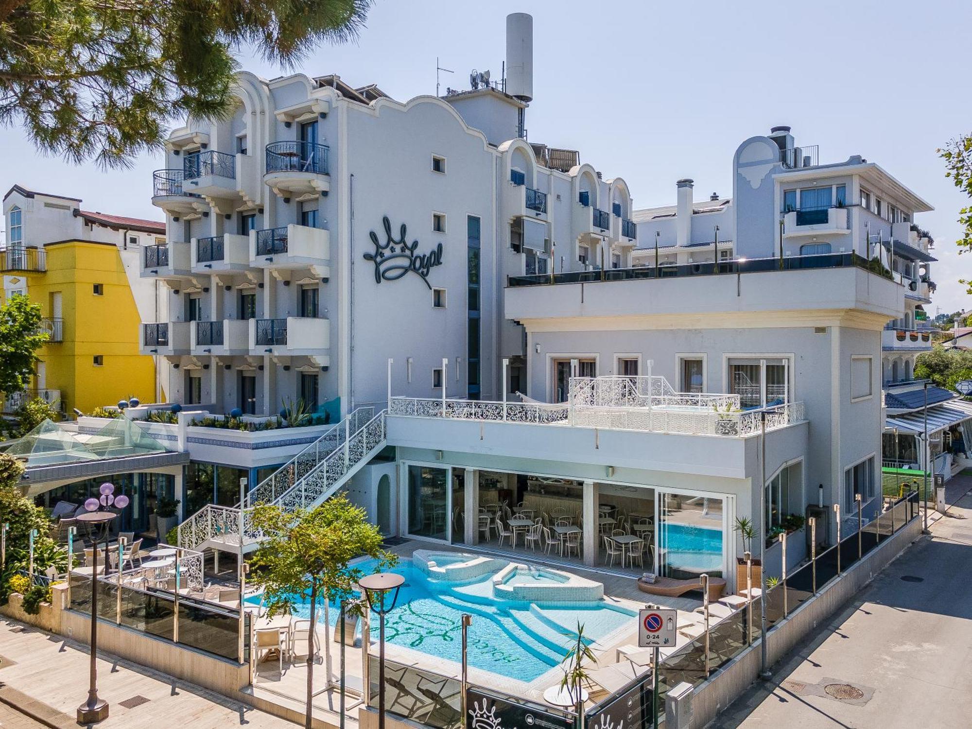 Royal Boutique Hotel Riccione Zewnętrze zdjęcie